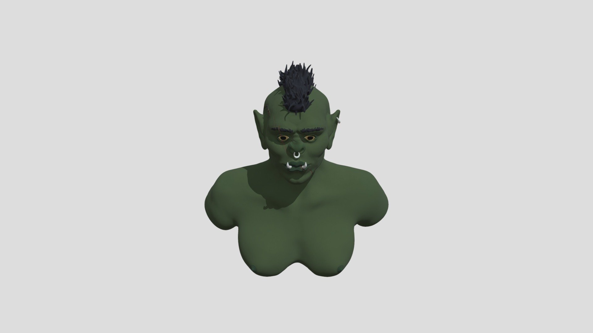 Female Orc - Download Free 3D model by Mellodona [13e67bf] - Sketchfab