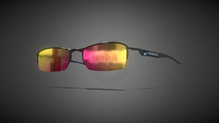 MANDRAKE Glasses Oakley 3D Model