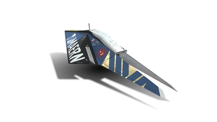 Maern Assemblege AG Racer "Alkonost" 3D Model