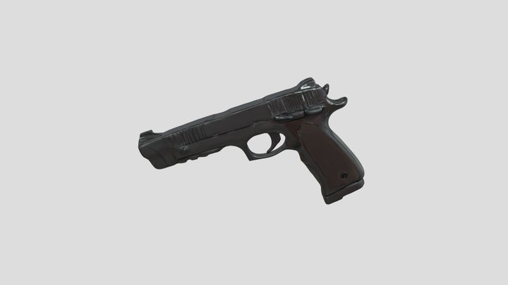old fasion glock 3D Model