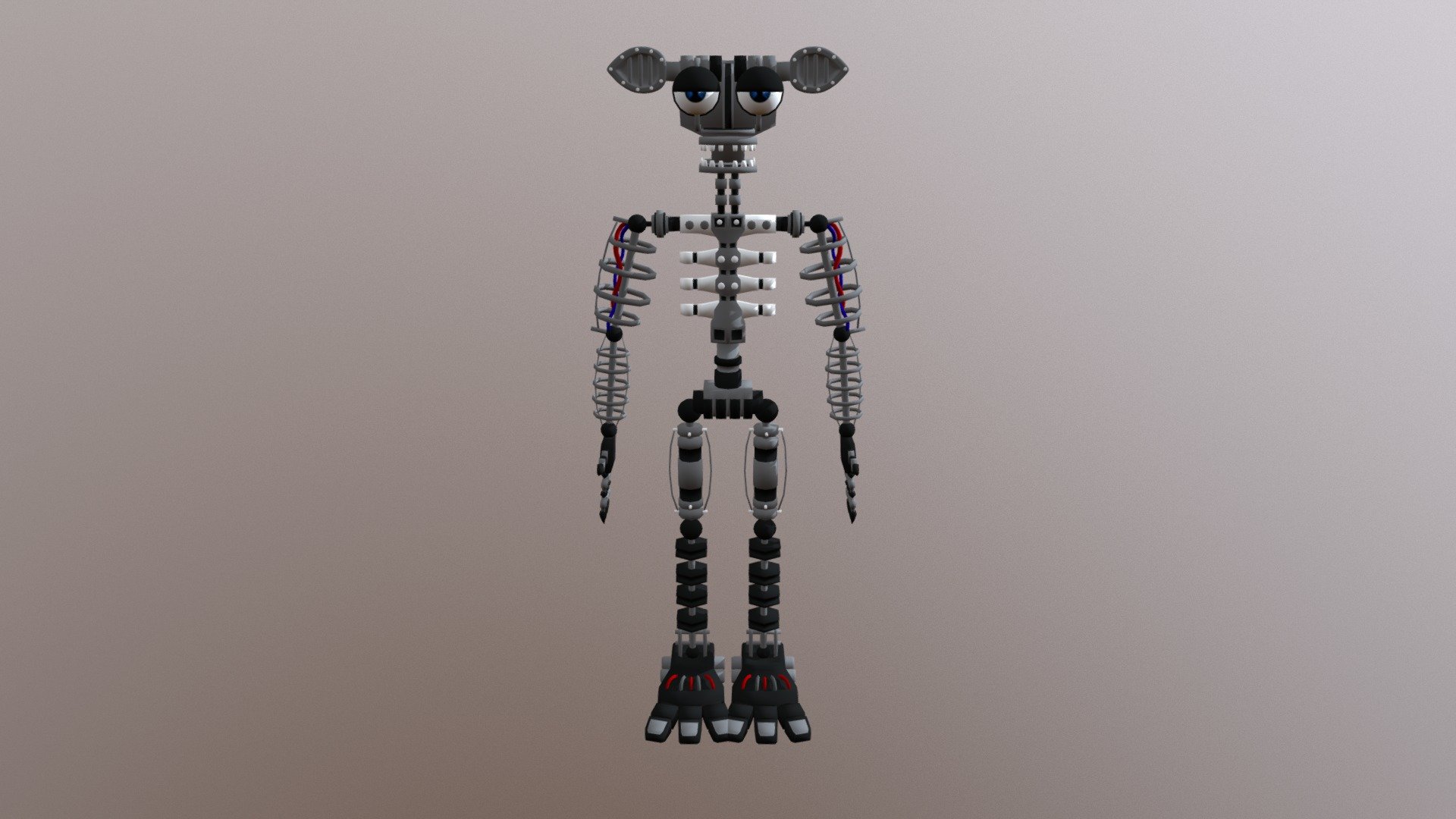 Endoskeleton fnaf 2