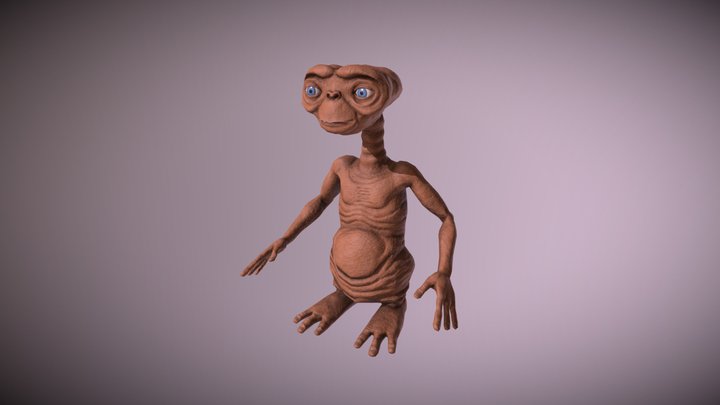 E.T. Extra-Terrestrial 3D Model