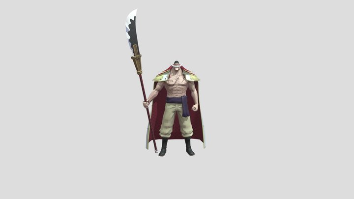 One Piece - WhiteBeard 3D Model