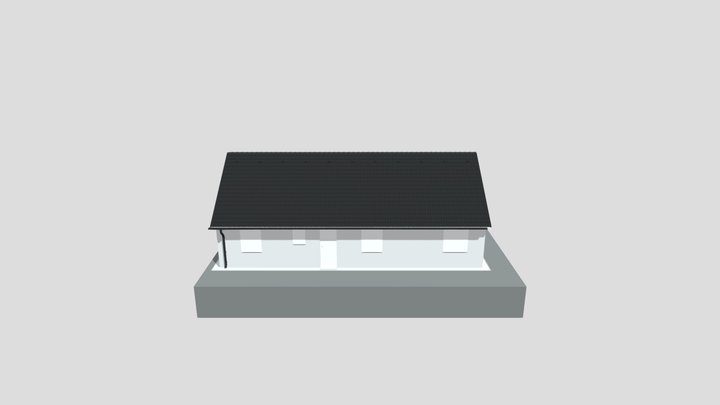 Modern House - Free FBX 3D Model
