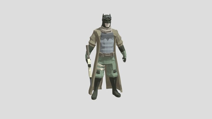 Knightmare Batman (Ben Affleck) - Rigged