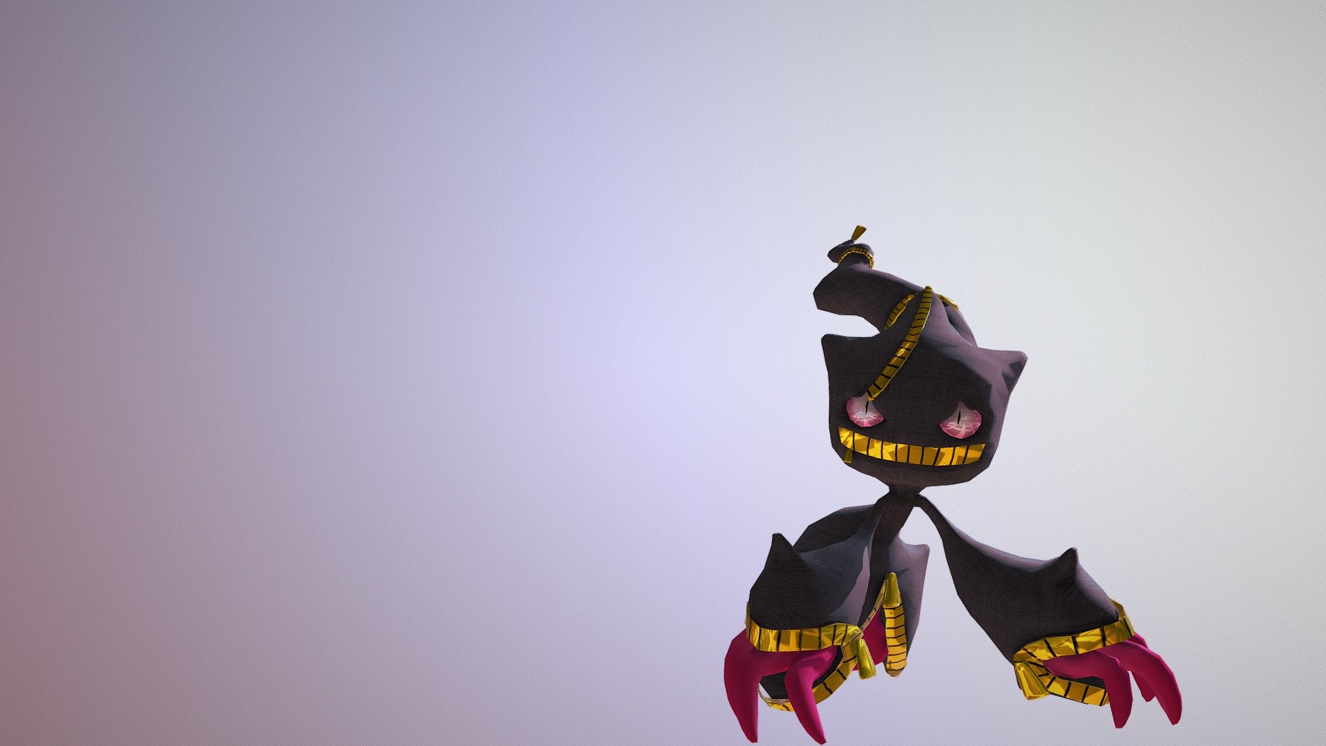 Banette Animated Low Poly