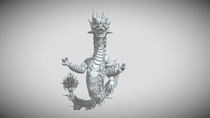 Chinese Dragon 3D Model