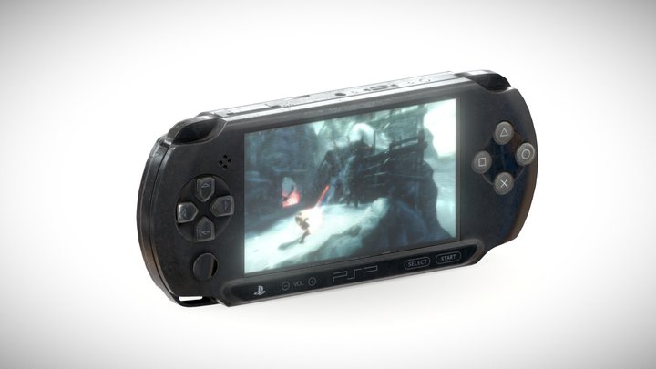 PSP Street 3D Model