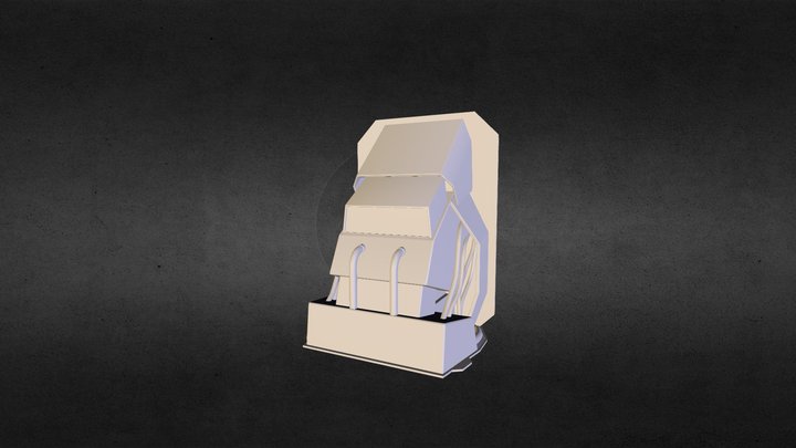 HallwayMachinery 3D Model