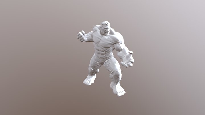 Hulk 3D Model
