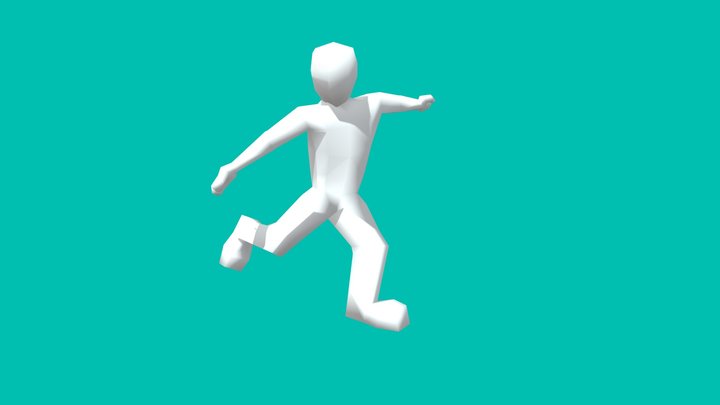 Goal Keeper Kick #blender Rigged