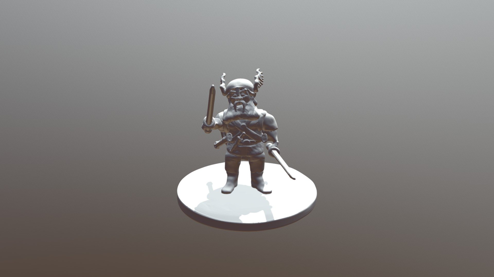 Dwarf Kings Guard Commander 17 WIP - Download Free 3D model by Steve ...