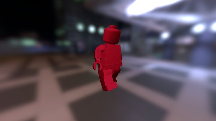 LegonMan 3D Model