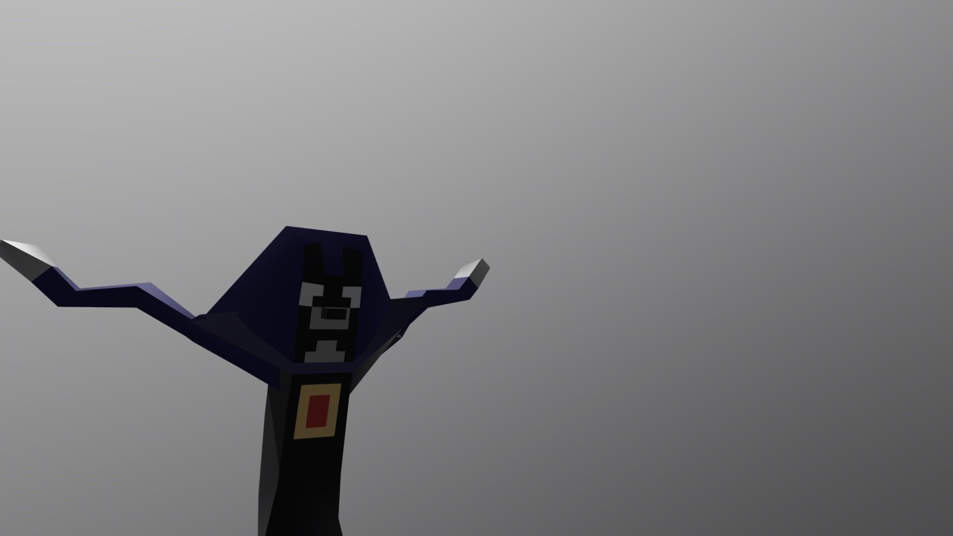 Raven (Teen Titans Go!) Standing 2H Magic Area A