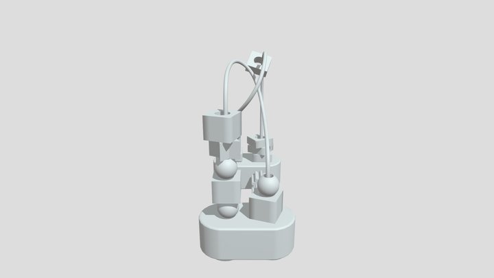 Baca Cruz Bead Toy final 3D Model