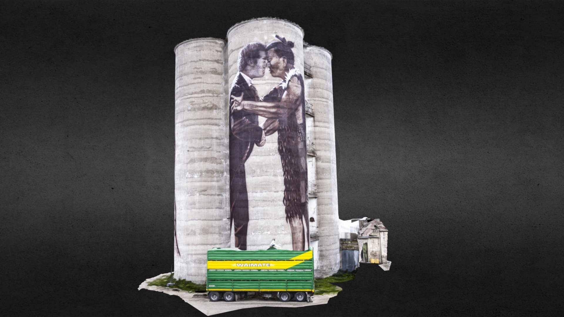 My spectacular 3D model of the Waimate Silos
