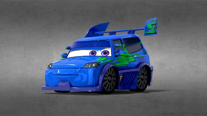 DJ 3D Model