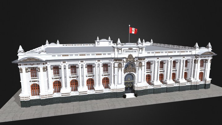Congreso de la República del Perú // model 3D 3D Model