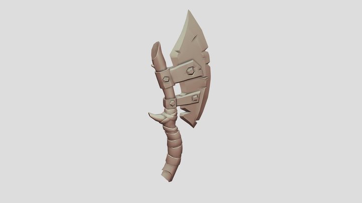 Privative Axe WIP 3D Model