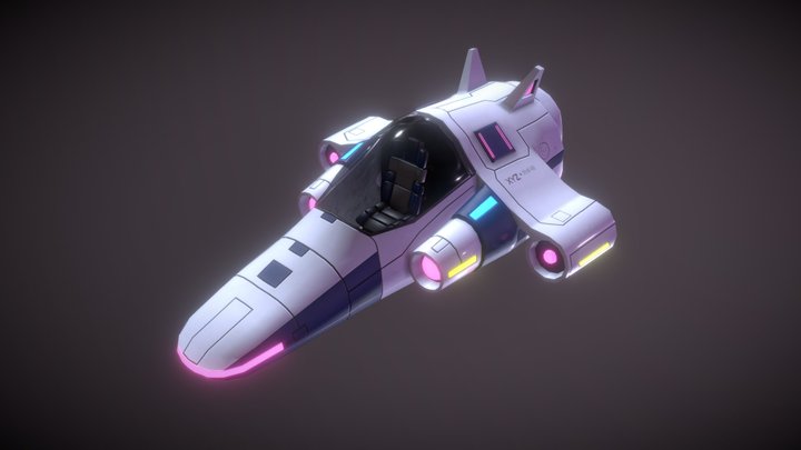 Sci-fi-spaceship 3D models - Sketchfab