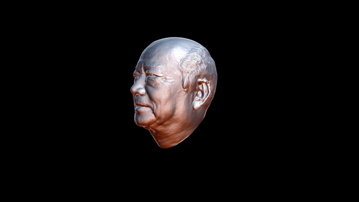 Japanese man in Thunk3D Fisher 3D Model