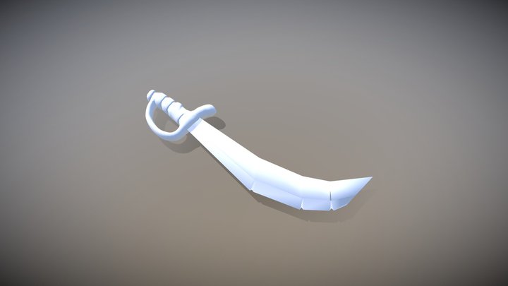 Espada Pirata 3D Model