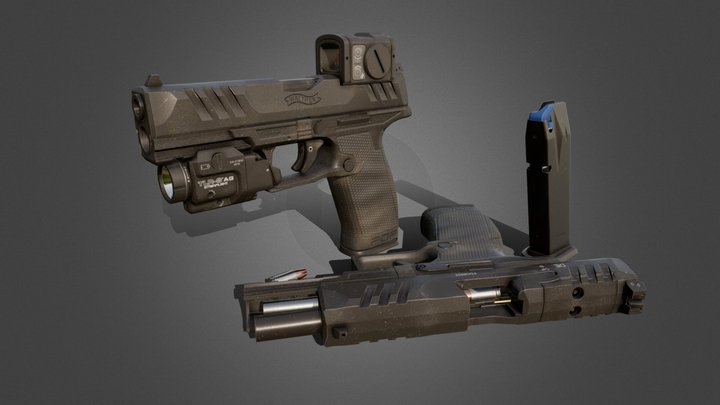 WALTHER PDP 4.5" FULL SIZE 3D Model