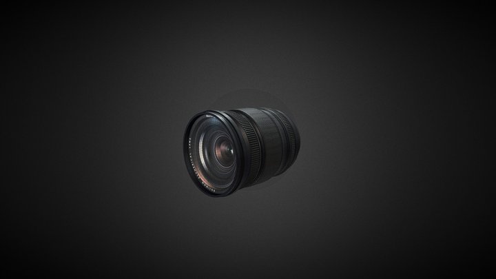 Camera Lense Fujifilm Xf 16-55 Mm F/2.8 Lm Wr R 3D Model