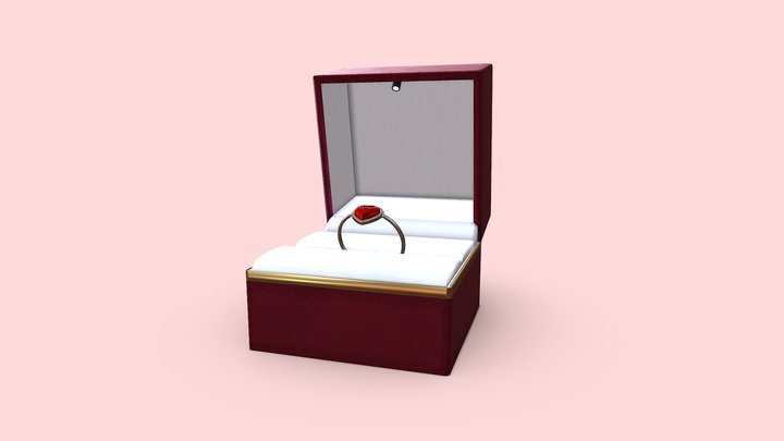 Engagement Ring Box – Free 3D Model STL