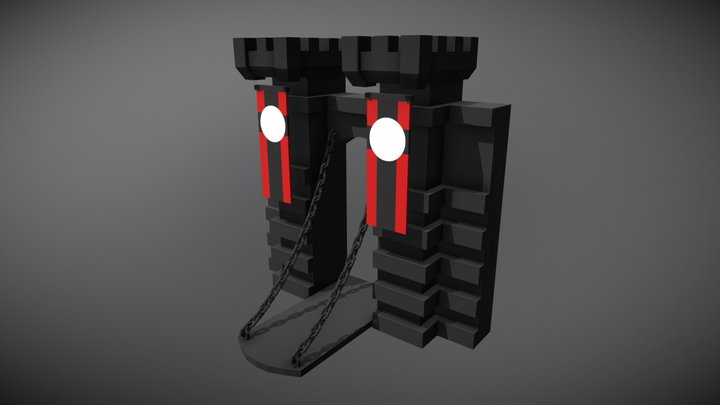Min Gate 3D Model
