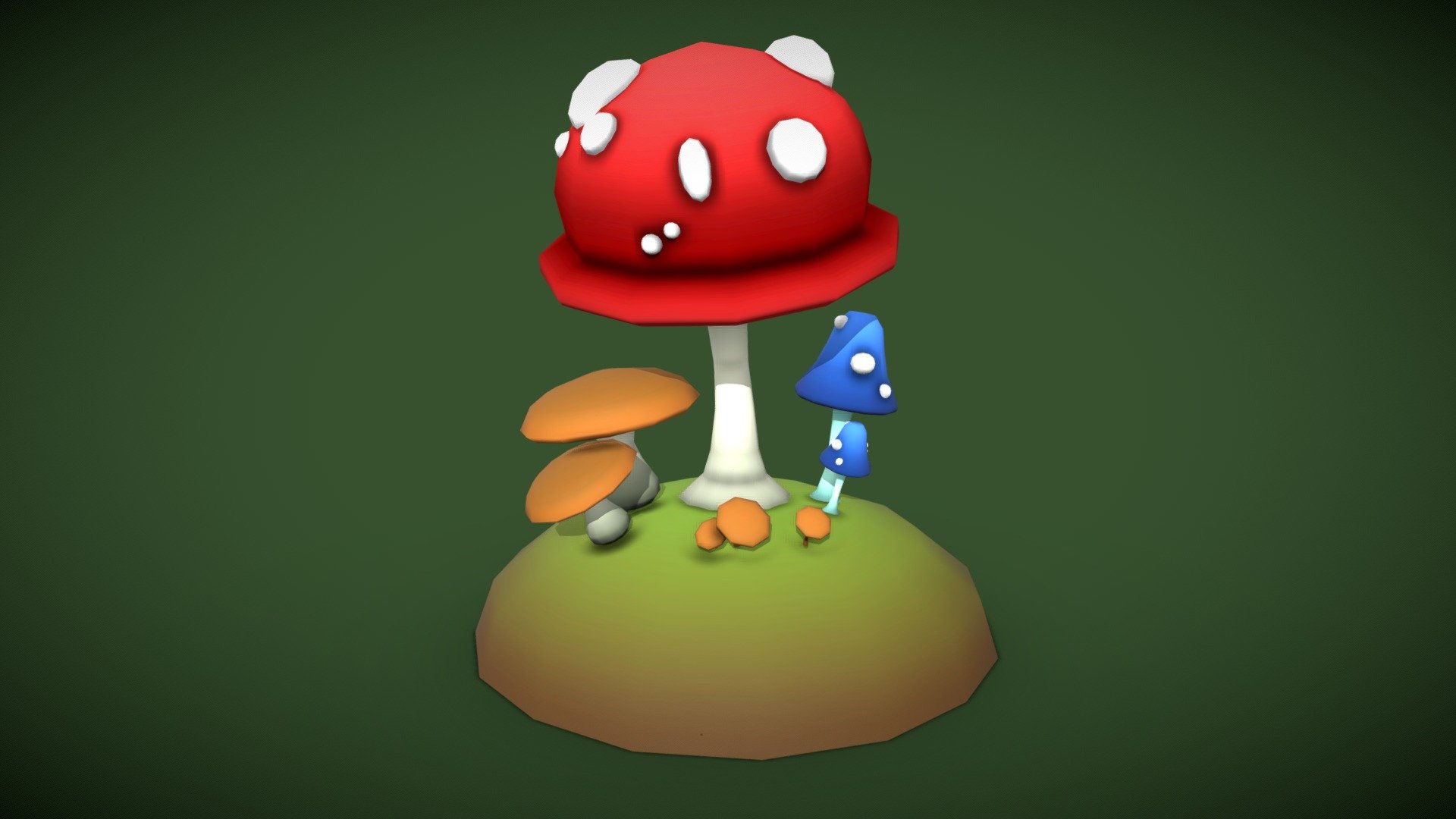 3December 2021 Day 1: Mushroom