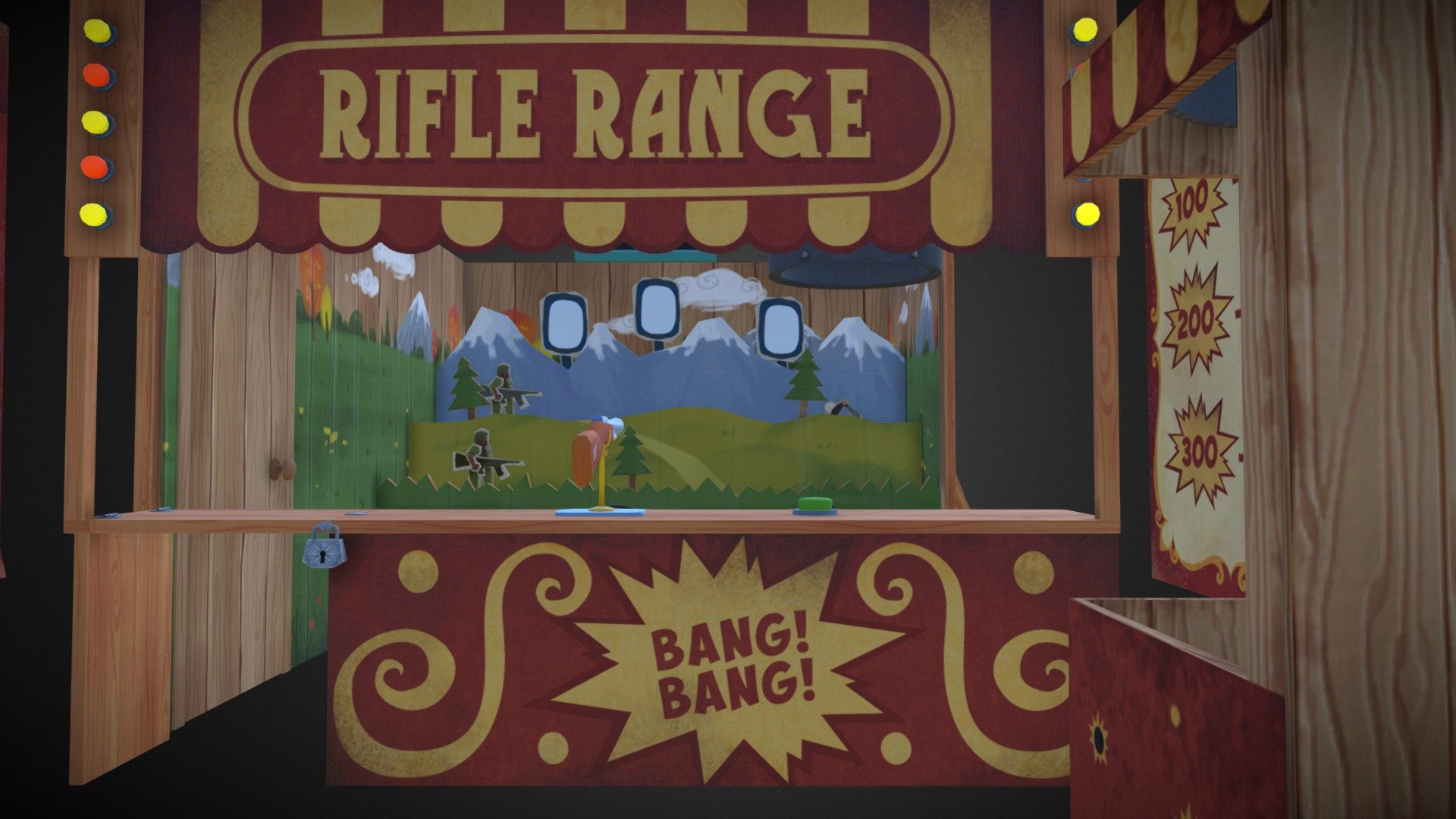 [Hello,Neighbor!] Alpha 1 - Rifle Range - 3D model by monsieur.luiluix ...