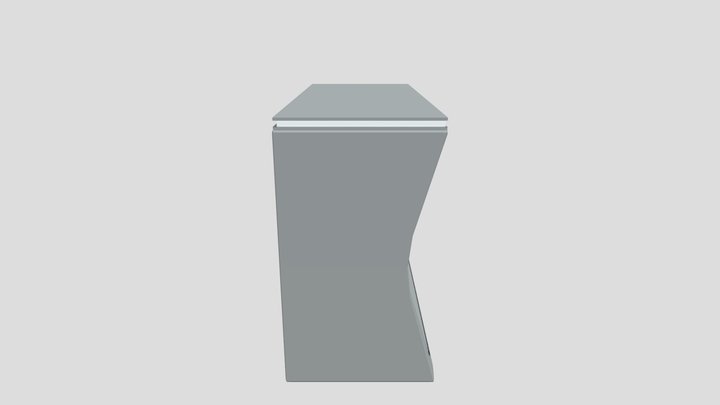 Store Fridge 3D Model