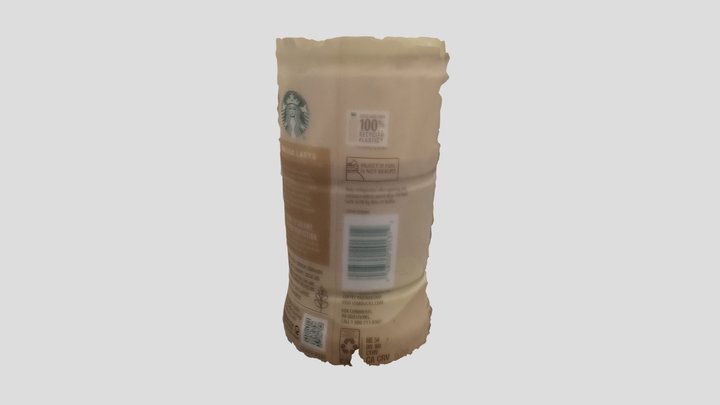 Part of Starbucks vanilla latte – Modelo 3D gratuito STL