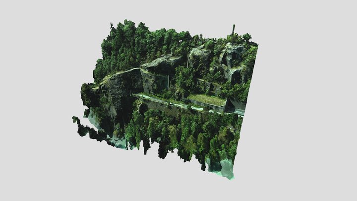 Pierre Taillée, Avise (AO) 3D Model