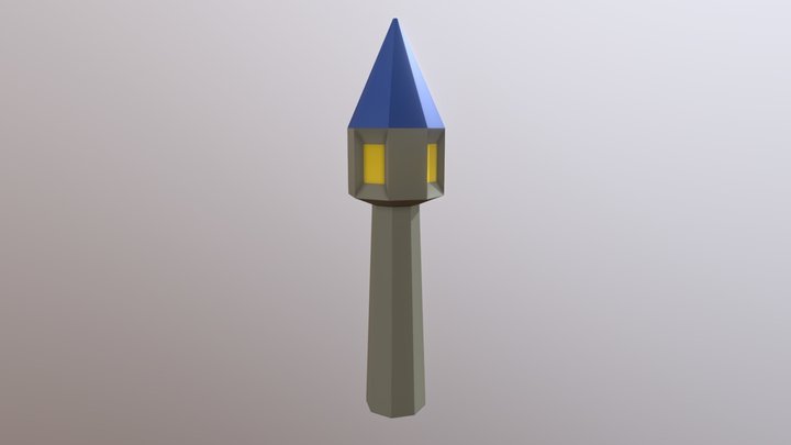 Wizard Tower 3D Model