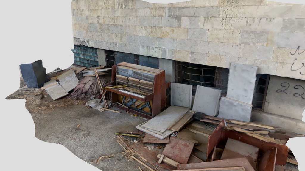 Abandoned pianos