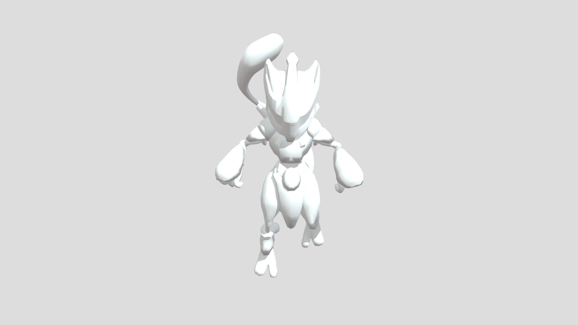 Mewtwo Pokemon - Download Free 3D model by geovanyalexander09 [1401357 ...