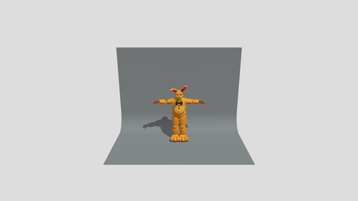 Springbonnie V3 By BTB Animations 3D Model