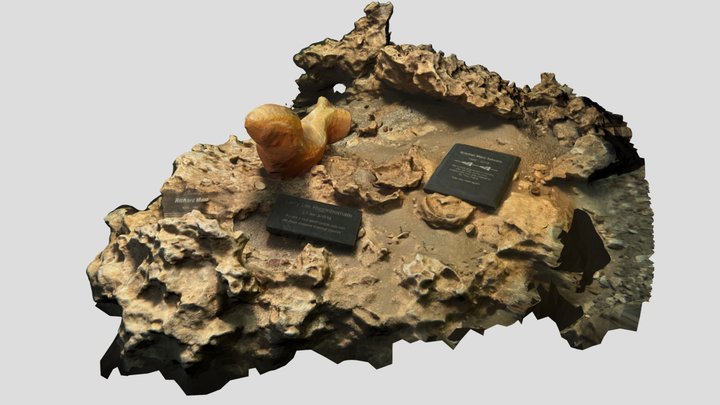 Jackson Blue - Memorial Area 3D Model