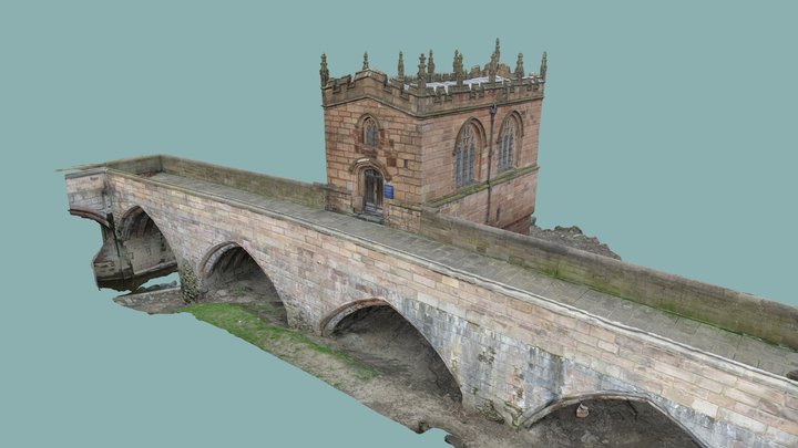 Chapel of Our Lady on the Bridge 3D Model