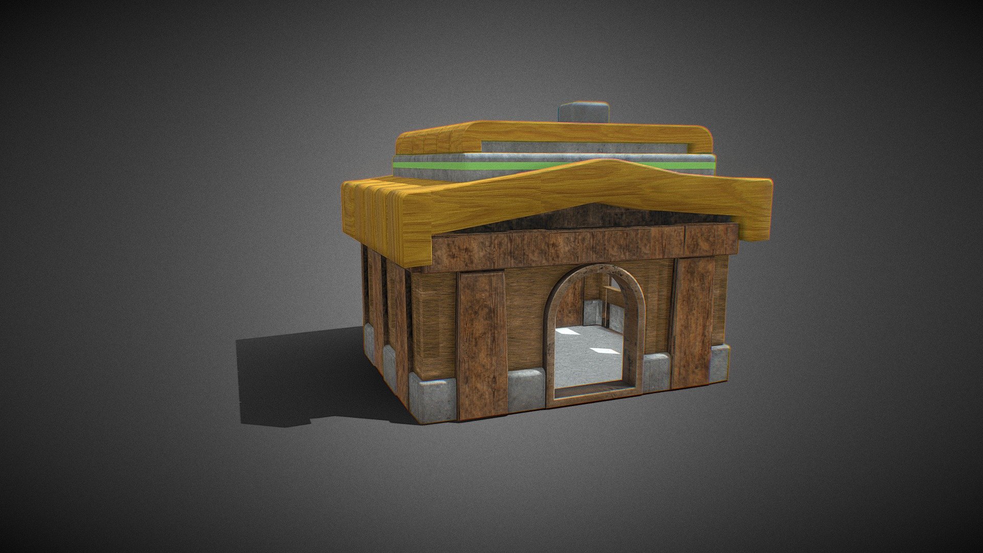 Town Hall 3_Building Download Free 3D model by YASH PARMAR (py580245
