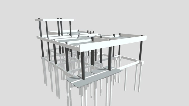 Projeto estrutural A.R.L. 3D Model