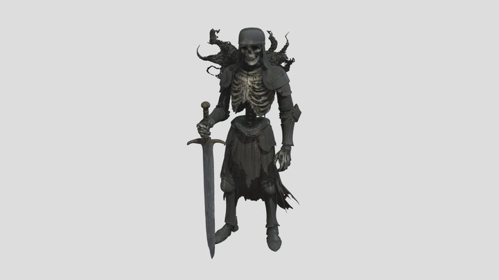 Death's Sentinel 3D Model