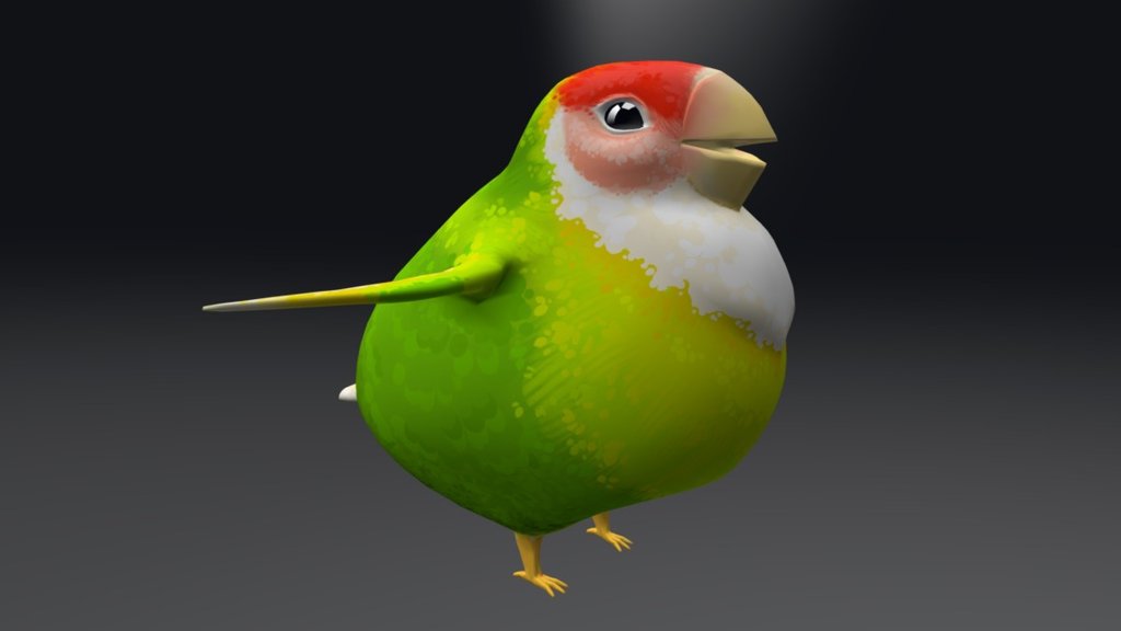 Migthy Bird - 3D model by kat_odrobinska [1402a20] - Sketchfab