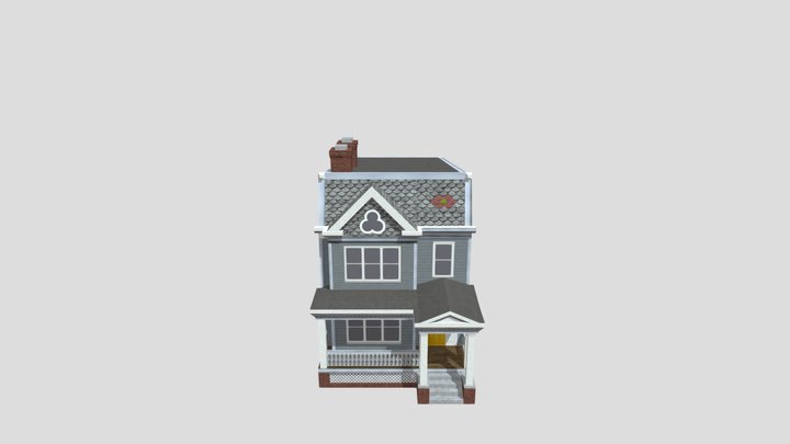 RVA Detached House 02a 3D Model