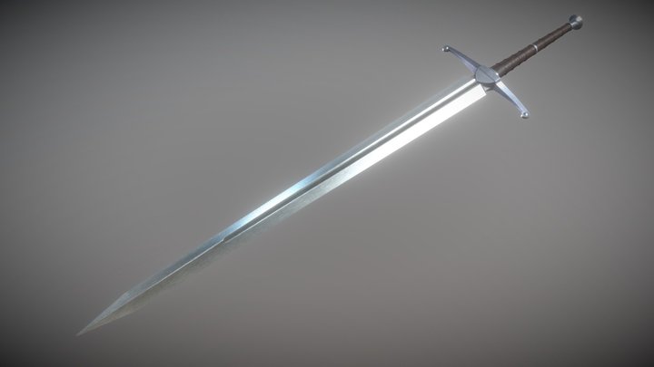 Long sword 3D Model
