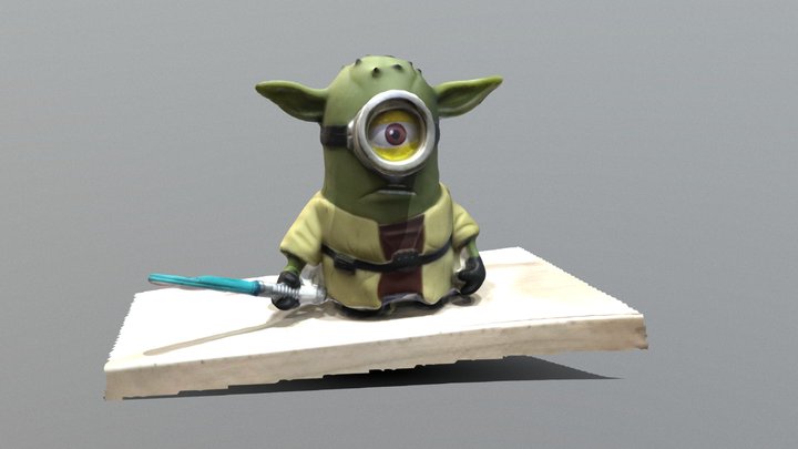 Yoda Minion (LiDar assistet photogrammetry) 3D Model