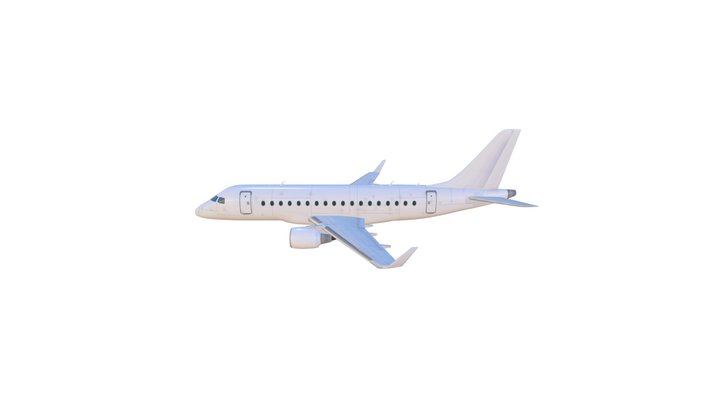 Embraer E170 3D Model