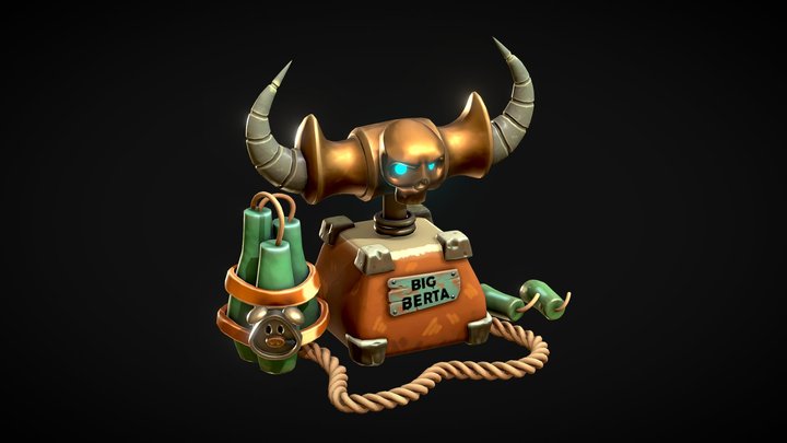 Stylised Asset - DAE - PlungerDetonator
